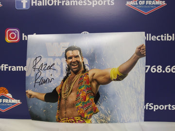 RAZOR RAMON / SCOTT HALL SIGNED WWE 11X14 PHOTO (A) - JSA COA