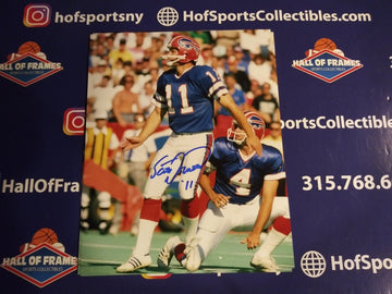 SCOTT NORWOOD SIGNED BUFFALO BILLS 8X10 PHOTO (A) - HOF COA