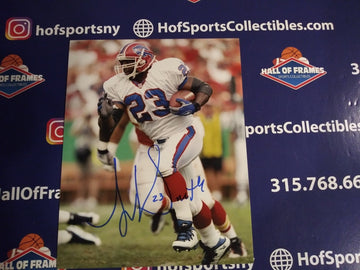 ANTOWAIN SMITH SIGNED BUFFALO BILLS 8X10 PHOTO (A) - HOF COA