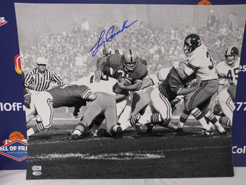 LARRY CSONKA SIGNED SYRACUSE FOOTBALL 16X20  - FANATICS COA