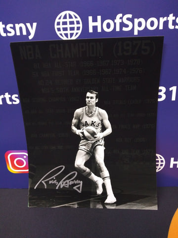 RICK BARRY SIGNED OAKLAND OAKS 8X10 PHOTO - HOF PHOTO