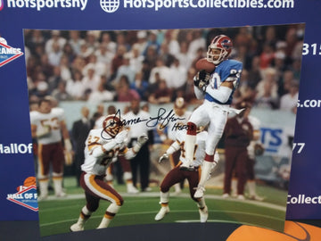 JAMES LOFTON HOF SIGNED BUFFALO BILLS 16X20 PHOTO - JSA COA