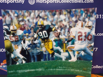 JAMES LOFTON HOF SIGNED GREEN BAY PACKERS 16X20 PHOTO - HOF COA