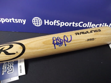 FERNANDO TATIS SIGNED RAWLINGS WOOD BAT  - JSA COA