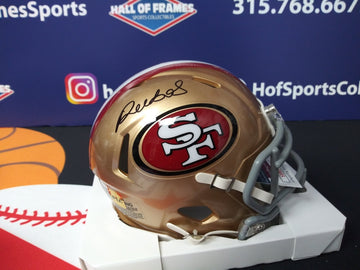 DEEBO SAMUEL SIGNED SPEED 49ER'S MINI HELMET - JSA COA