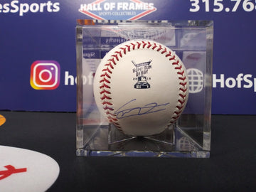 VLADIMIR GUERRERO JR SIGNED 2019 HR DERBY BASEBALL - JSA COA