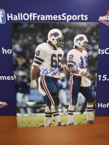 JOE FERGUSON / JOE DELAMIELLEURE SIGNED BILLS 11X14 PHOTO - HOF COA