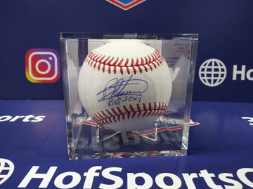 BARTOLO COLON SIGNED BASEBALL INSC 