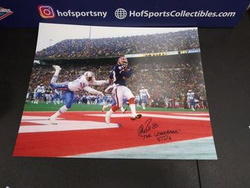 ANDRE REED BILLS "THE COMEBACK" 16X20 PHOTO INSCRIBED - JSA COA
