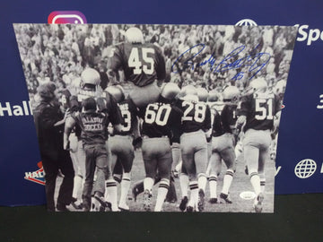 RUDY RUETTIGHER SIGNED NOTRE DAME CELEBRATION 11X14 PHOTO - JSA COA