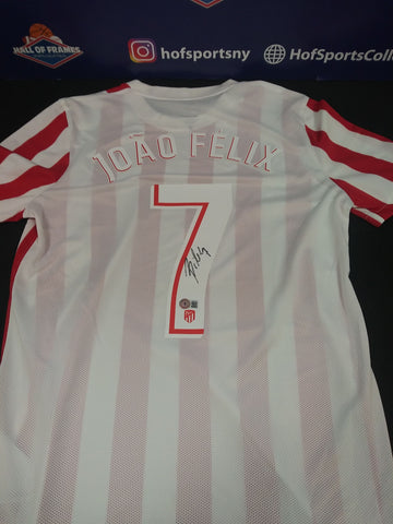 JOAO FELIX SIGNED ATLETICO MADRID NIKE LARGE JERSEY - BAS COA