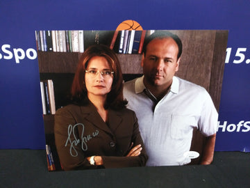 LORRAINE BRACCO SOPRANOS DR MELFI SIGNED 8X10 - JSA