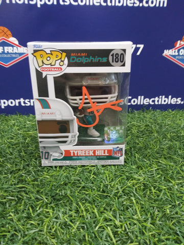 TYREEK HILL SIGNED DOLPHINS FUNKO POP - BECKETT