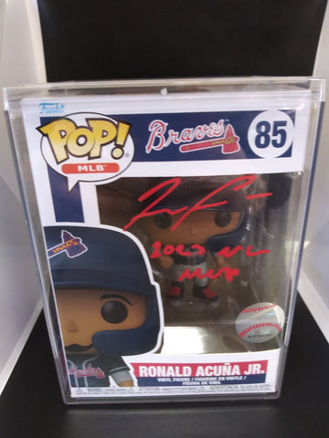 RONALD ACUNA JR. SIGNED FUNKO POP! INSCRIBED 