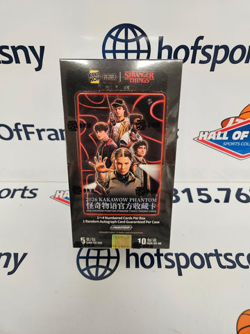 2026 KAKAWOW PHANTOM STRANGER THINGS HOBBY BOX!
