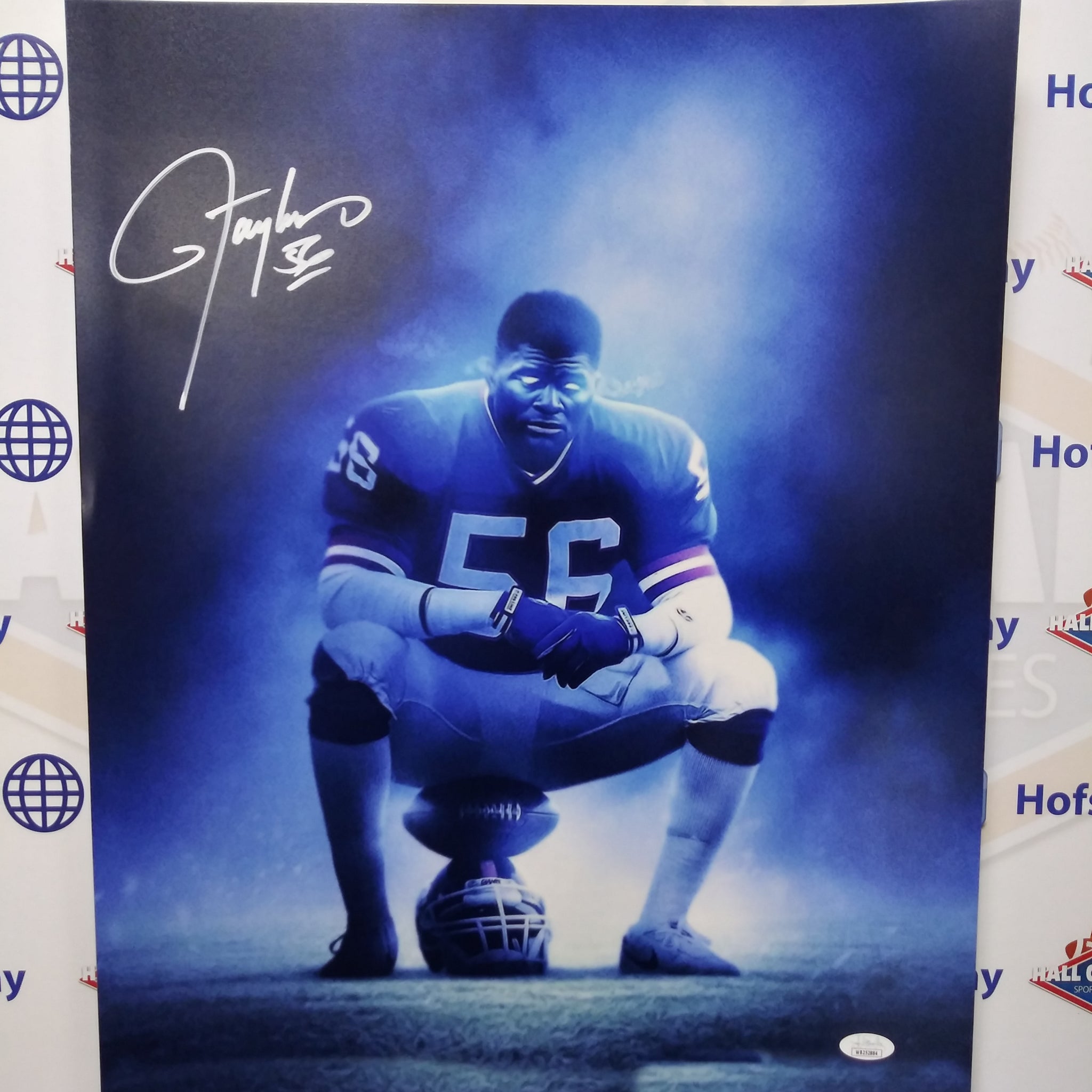 Lawrence Taylor New York Giants Signed 16x20 JSA COA