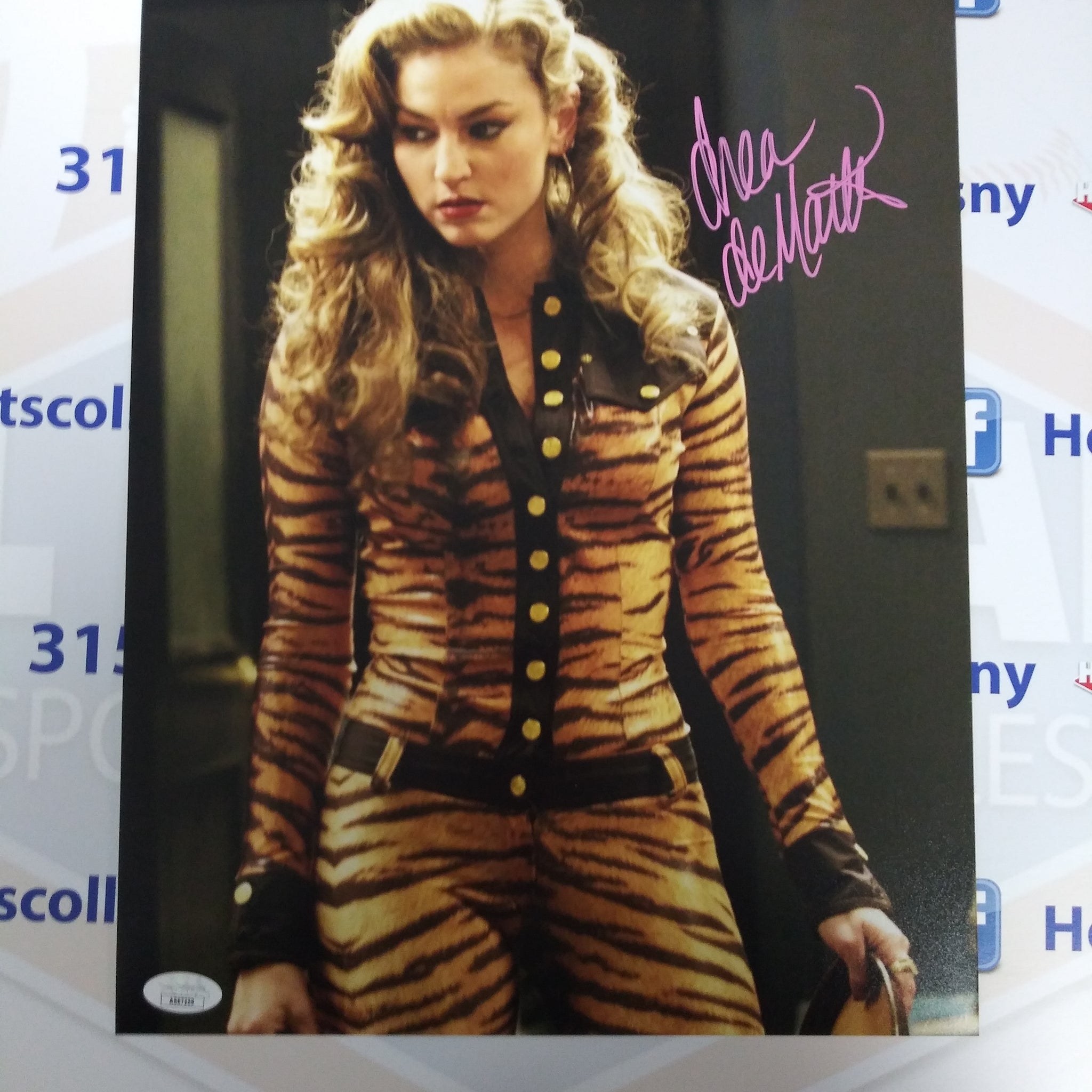 DREA DEMATTEO ADRIANA SIGNED 11X14 SOPRANOS - JSA COA