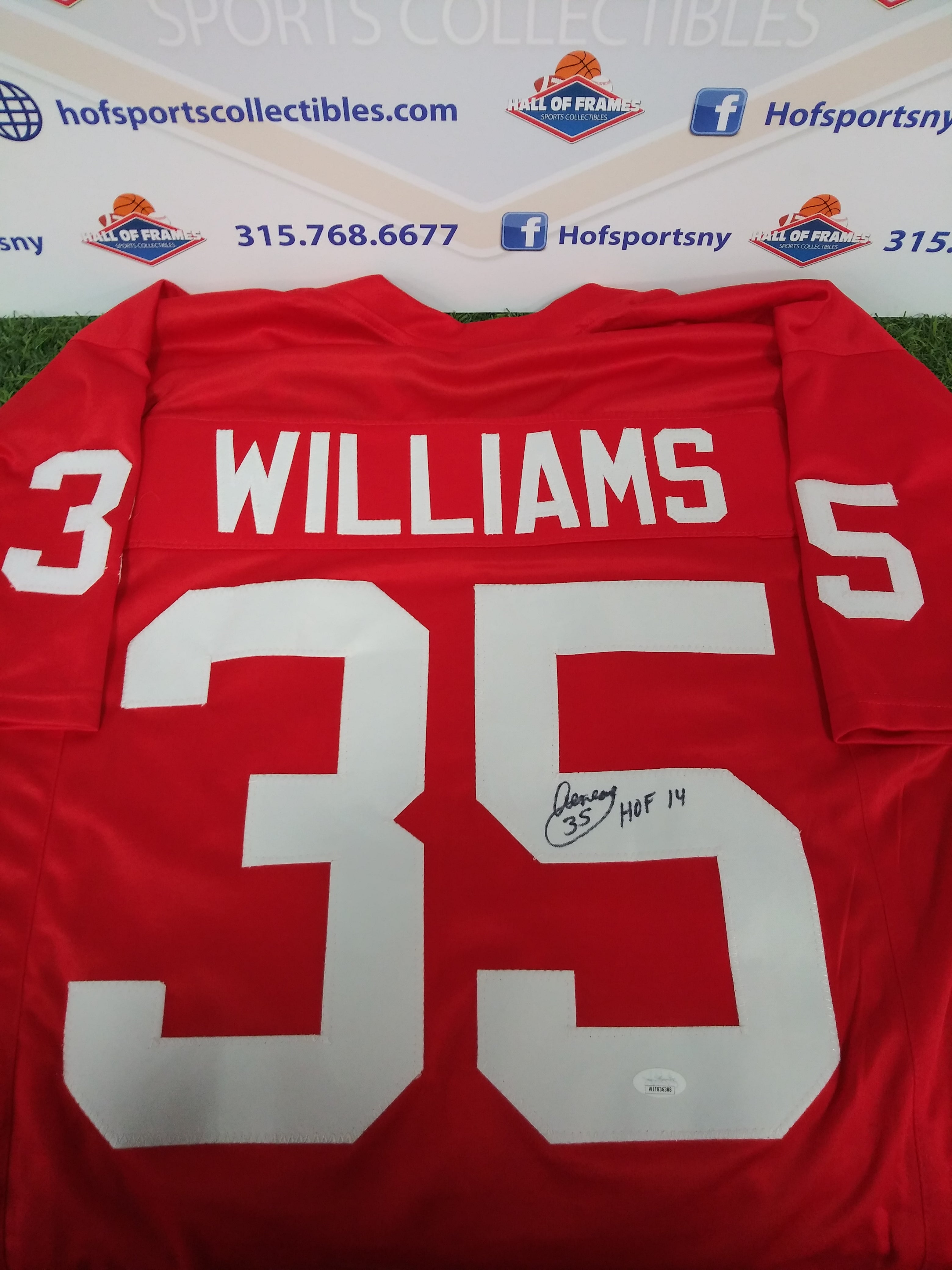 Aeneas Williams Autographed/Signed Jersey Beckett COA 2024 Arizona Cardinals Chicago