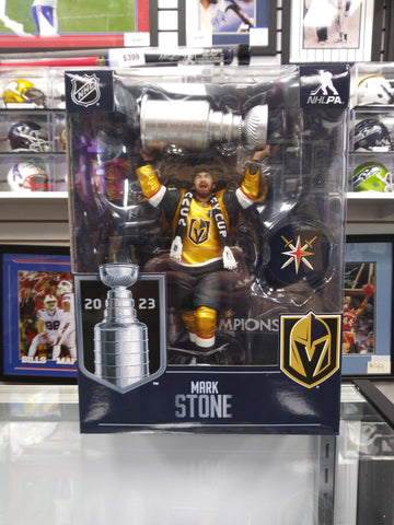 2023 MARK STONE LAS VEGAS GOLDEN KNIGHTS McFARLANE'S LEGACY SERIES WITH STANLEY CUP!