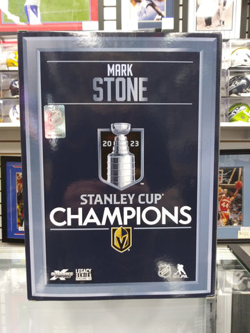2023 MARK STONE LAS VEGAS GOLDEN KNIGHTS McFARLANE'S LEGACY SERIES WITH STANLEY CUP!