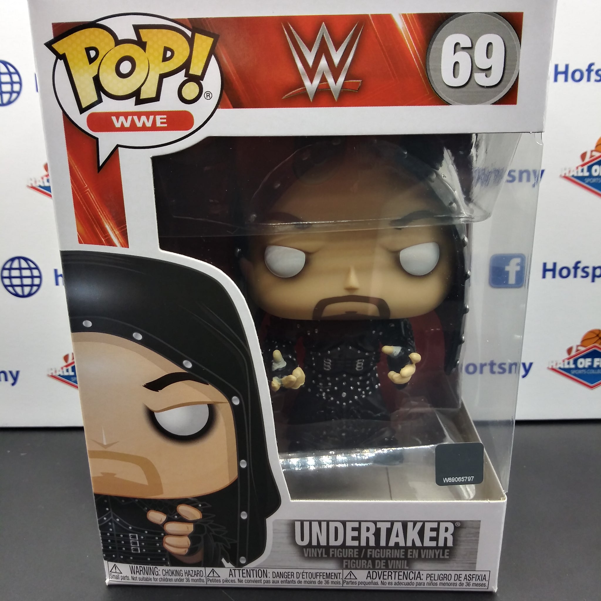 UNDERTAKER HOODED WWE FUNKO POP #69!