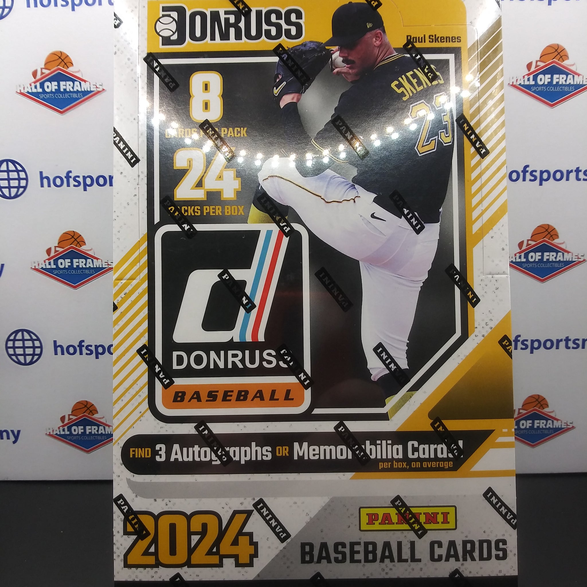 2024 DONRUSS BASEBALL HOBBY BOX! 3 HITS PER BOX!