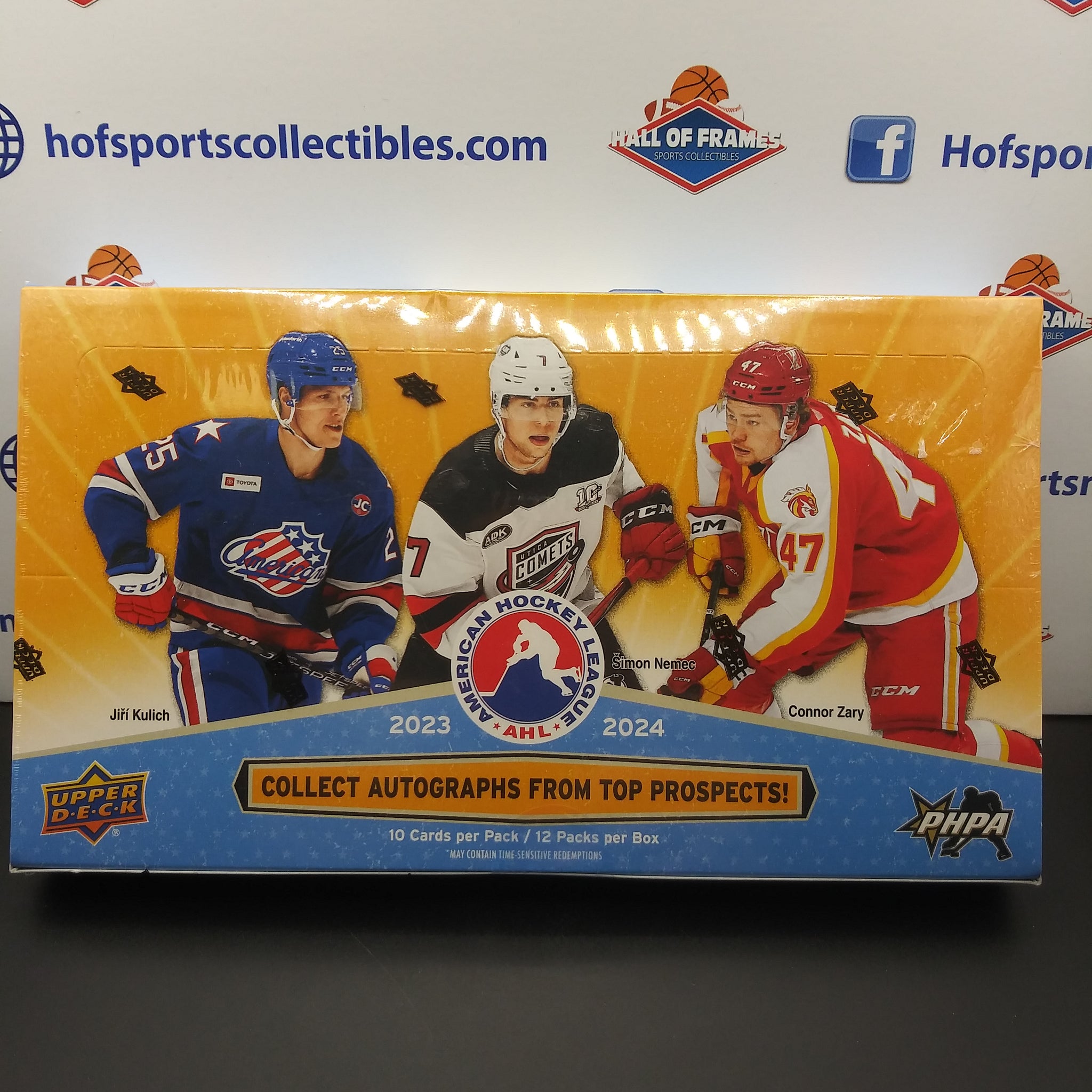 2023/24 UPPER DECK AHL HOCKEY HOBBY BOX! 1 AUTO PER BOX!