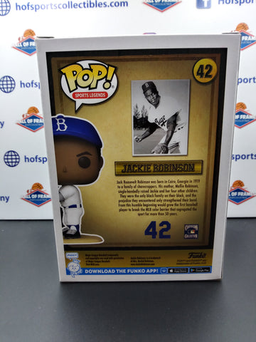 JACKIE ROBINSON BROOKLYN DODGERS FUNKO POP! #42!