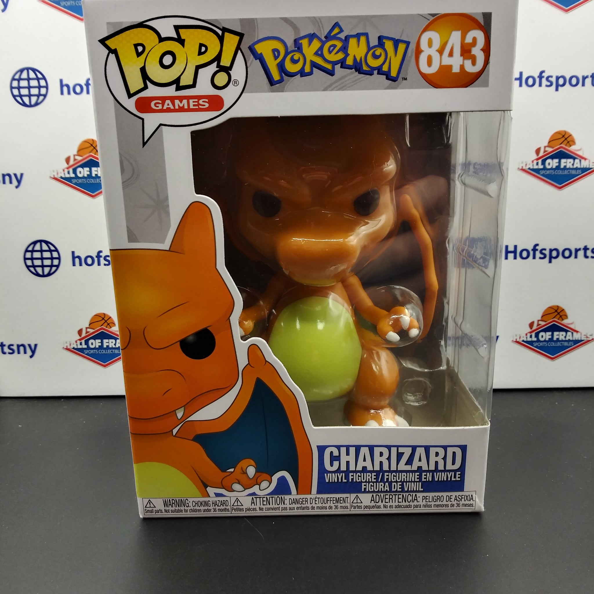 CHARIZARD POKEMON FUNKO POP! #843!