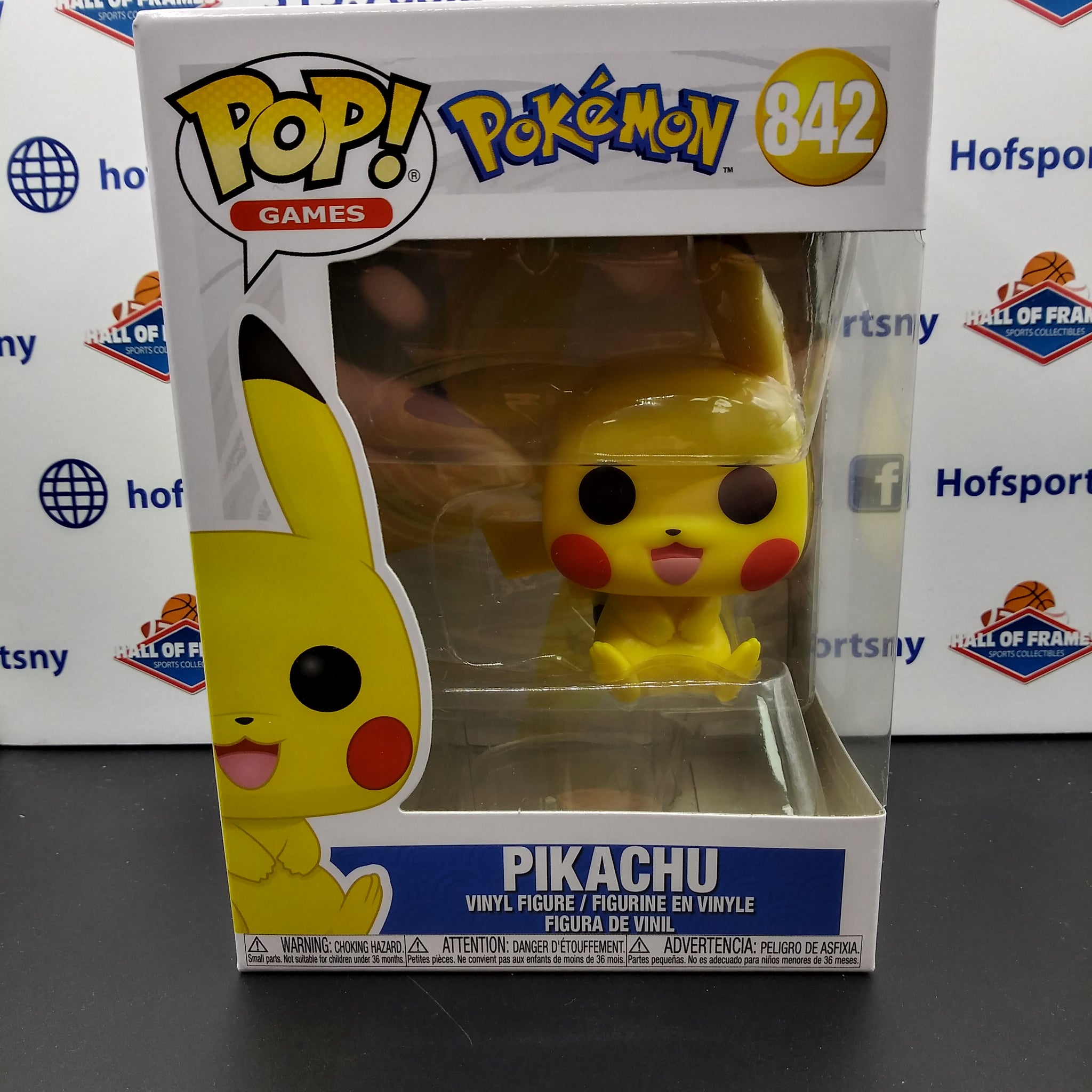 PIKACHU POKEMON FUNKO POP! #842!