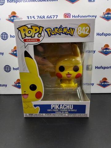 PIKACHU POKEMON FUNKO POP! #842!