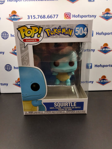 SQUIRTLE POKEMON FUNKO POP! #504!