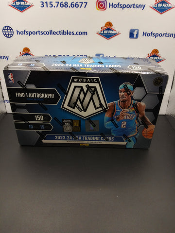 2023/24 PANINI MOSAIC BASKETBALL HOBBY BOX! LOOK FOR WEMBANYAMA!