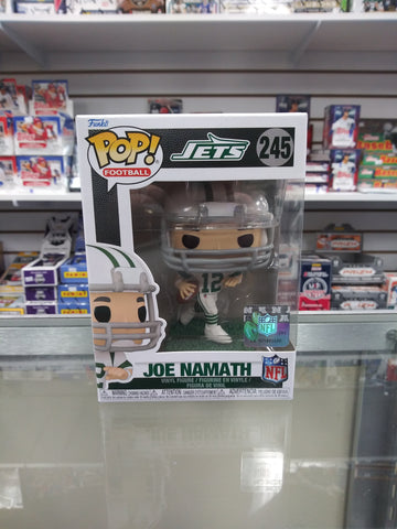 JOE NAMATH NEW YORK JETS NFL FUNKO POP! #245!