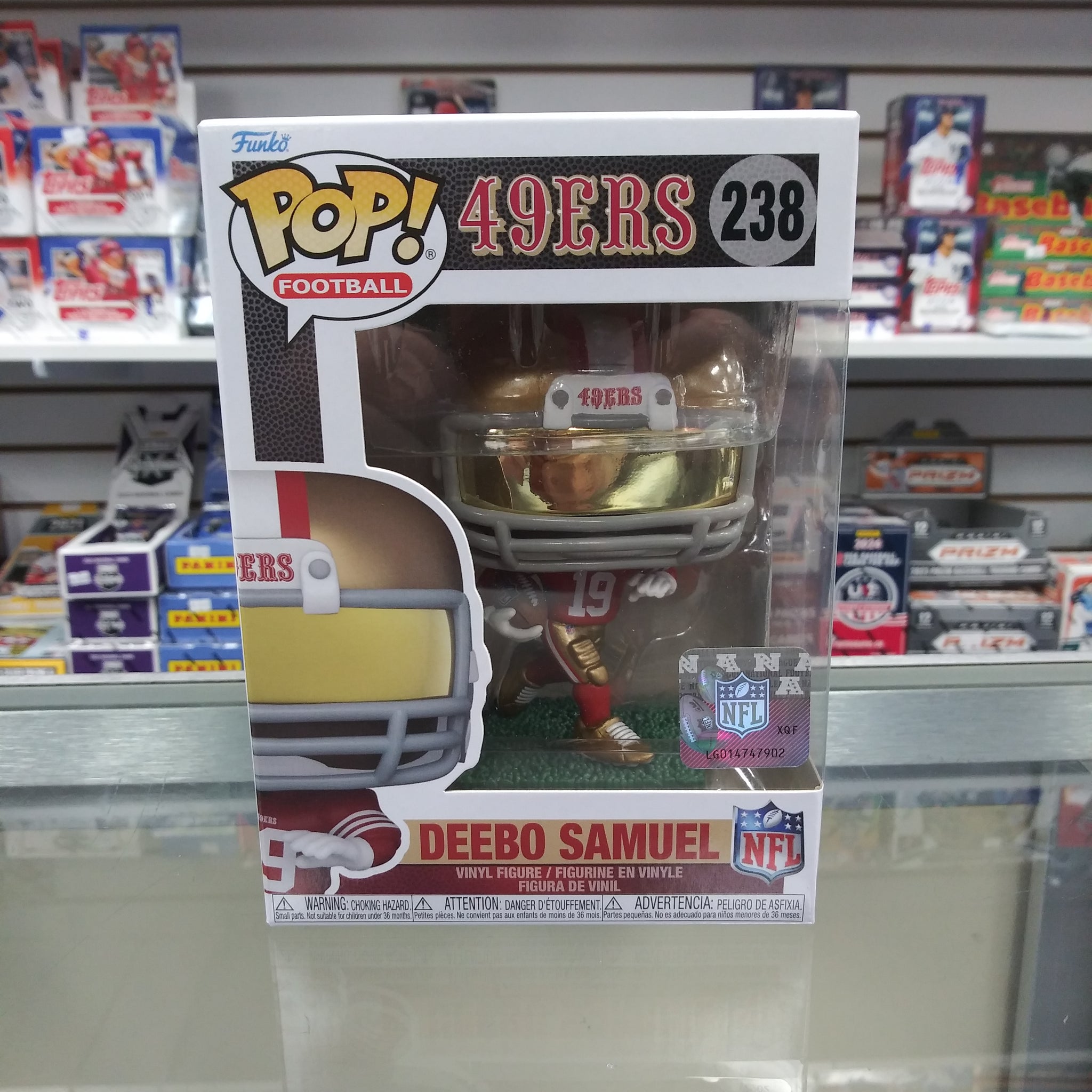 DEEBO SAMUEL SAN FRANCISCO 49ERS FUNKO POP! #238!