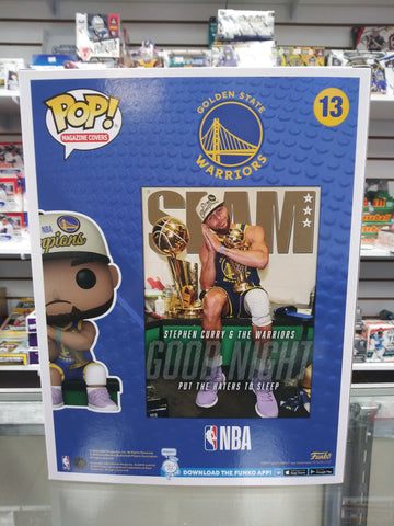 STEPHEN CURRY SLAM MAGAZINE FUNKO POP! #13!