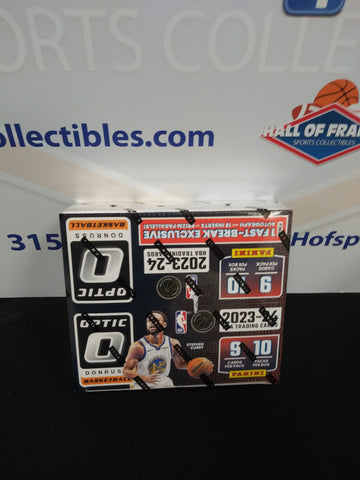 2023/24 PANINI OPTIC BASKETBALL FAST BREAK HOBBY BOX! LOOK FOR WEMBANYAMA!