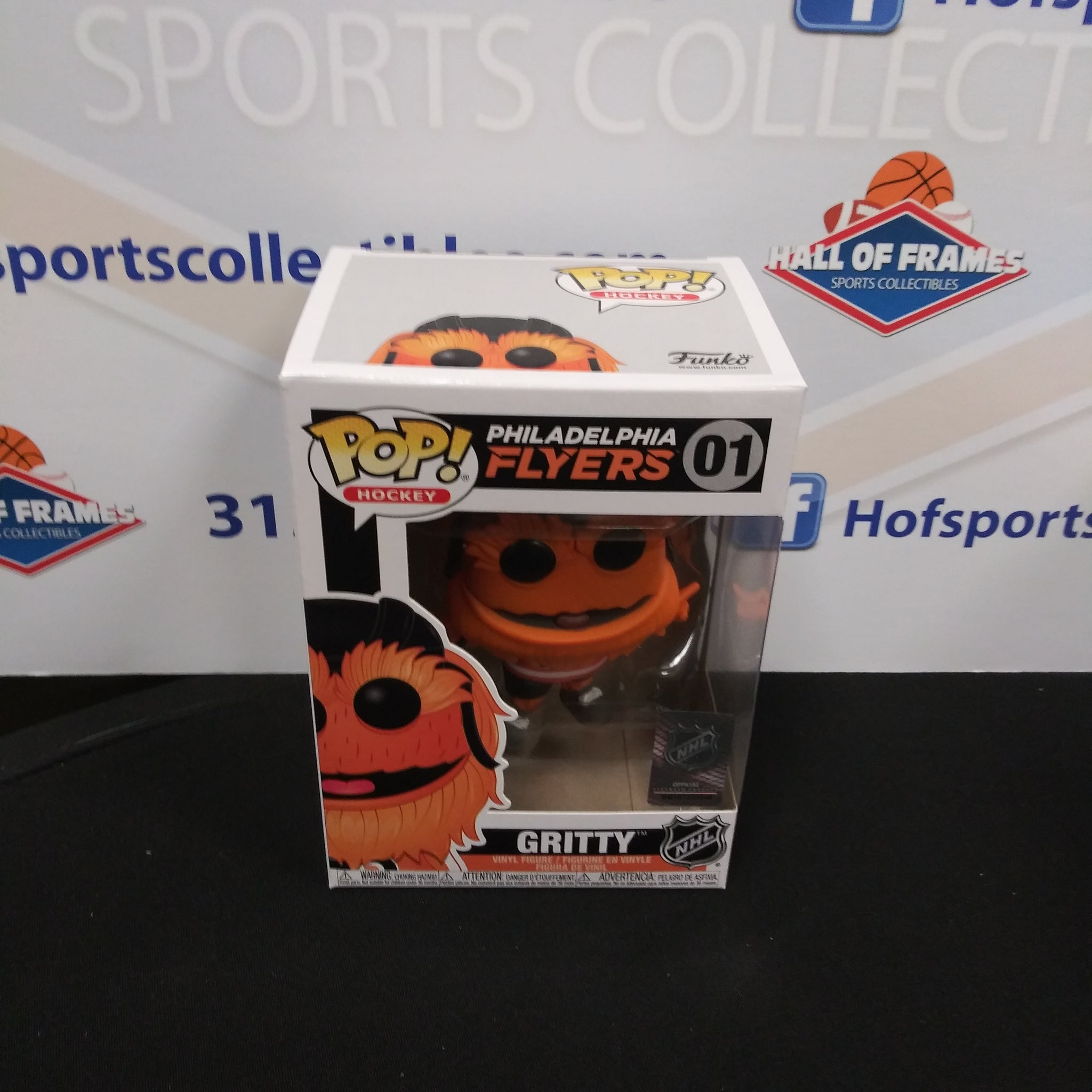 GRITTY! PHILADELPHIA FLYERS MASCOT FUNKO POP! HOCKEY #01!