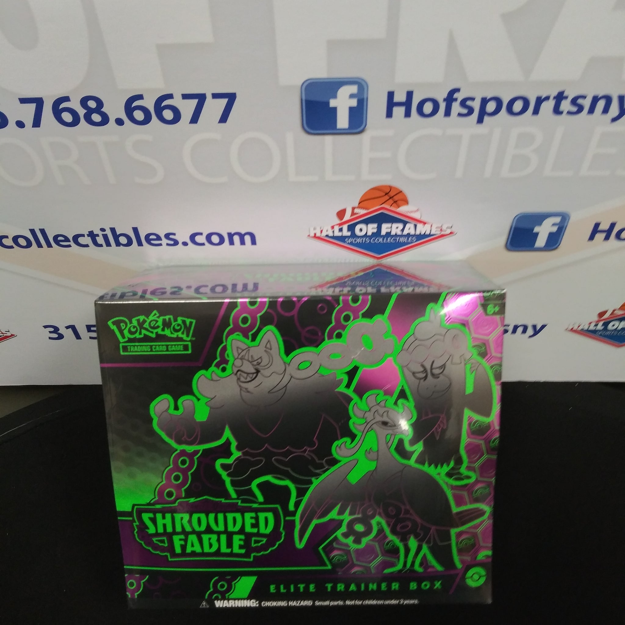 POKEMON SCARLETT & VIOLET SHROUDED FABLE ELITE TRAINER BOX!