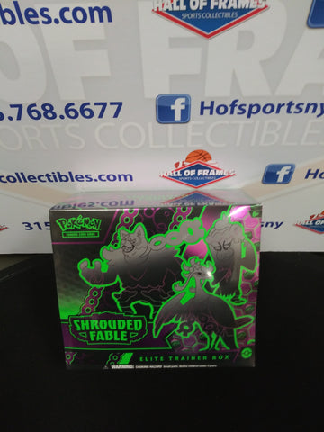 POKEMON SCARLETT & VIOLET SHROUDED FABLE ELITE TRAINER BOX!