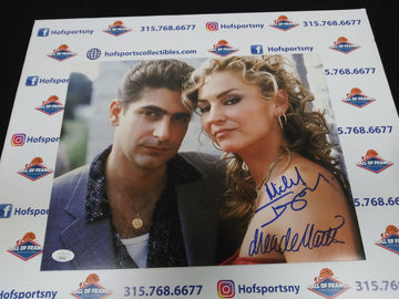 DREA DEMATTEO / MICHAEL IMPERIOLI SIGNED SOPRANOS 11X14 JSA COA