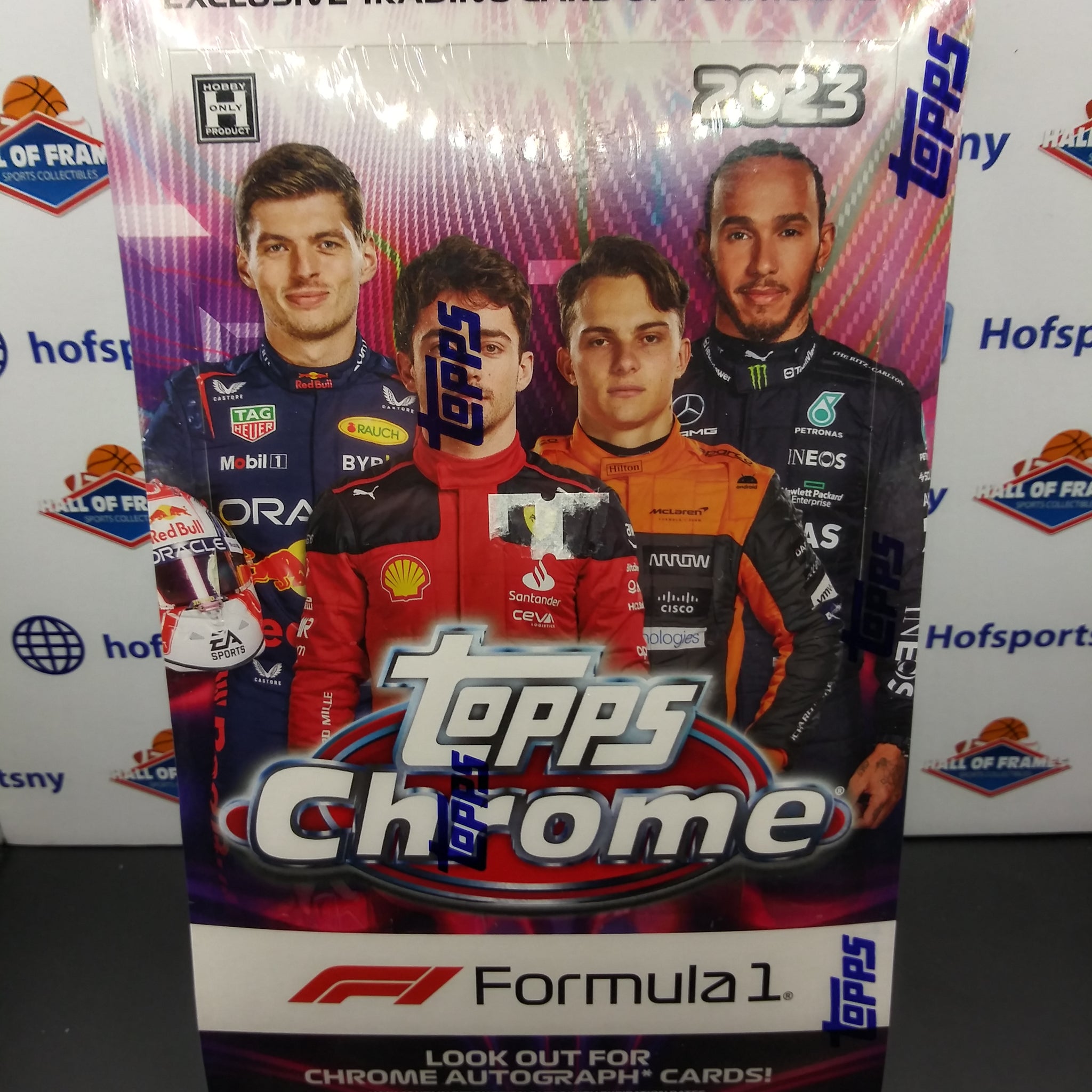 2023 TOPPS CHROME FORMULA 1 RACING HOBBY BOX! LOOK FOR AUTOS!