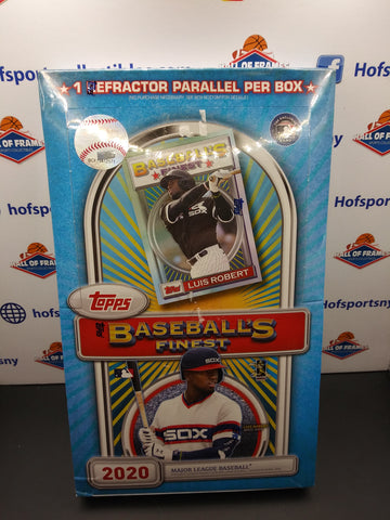 2020 TOPPS BASEBALL'S FINEST FLASHBACKS HOBBY BOX! 1 REFRACTOR PER BOX!