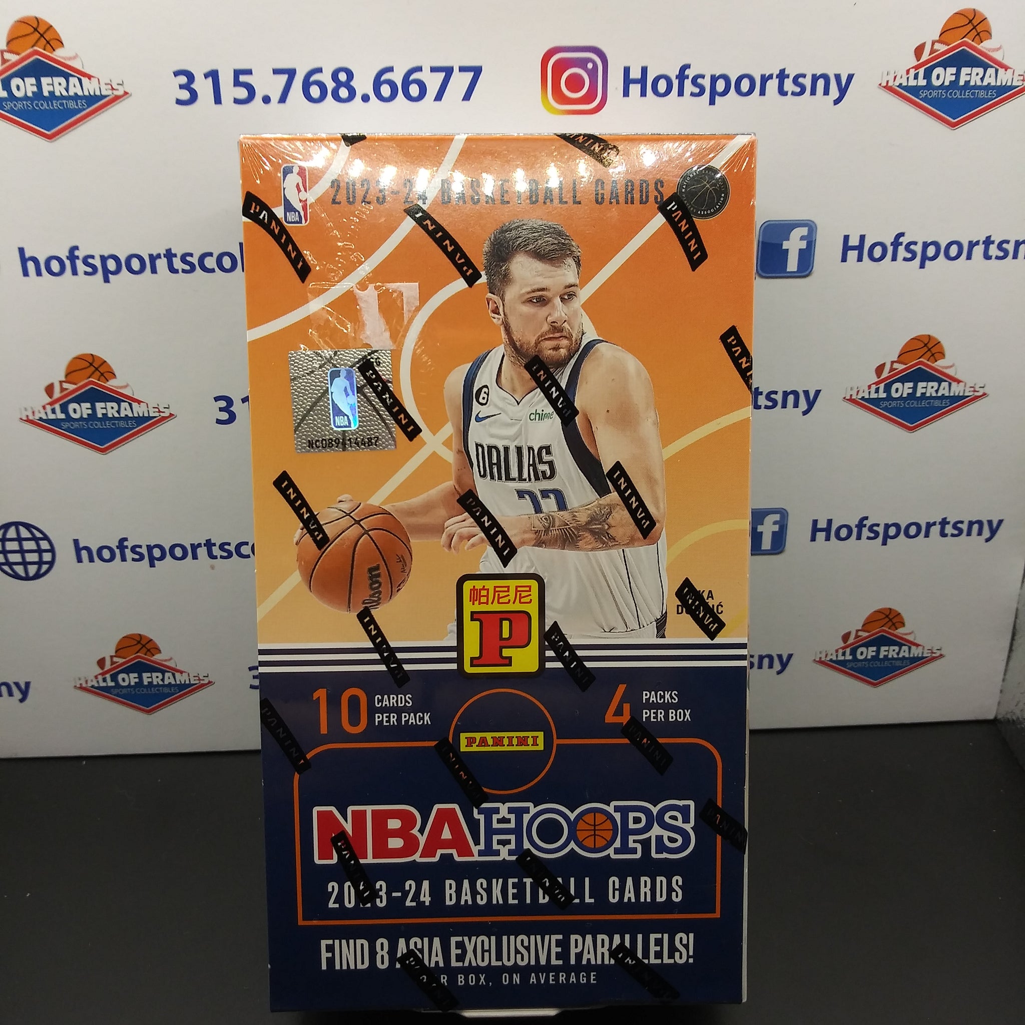 2023/24 PANINI NBA HOOPS BASKETBALL ASIA EDITION BOX! LOOK FOR VICTOR WEMBANYAMA!