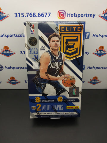 2023/24 PANINI ELITE BASKETBALL HOBBY BOX! 2 AUTOS PER BOX! FIND VICTOR WEMBANYAMA RC'S!