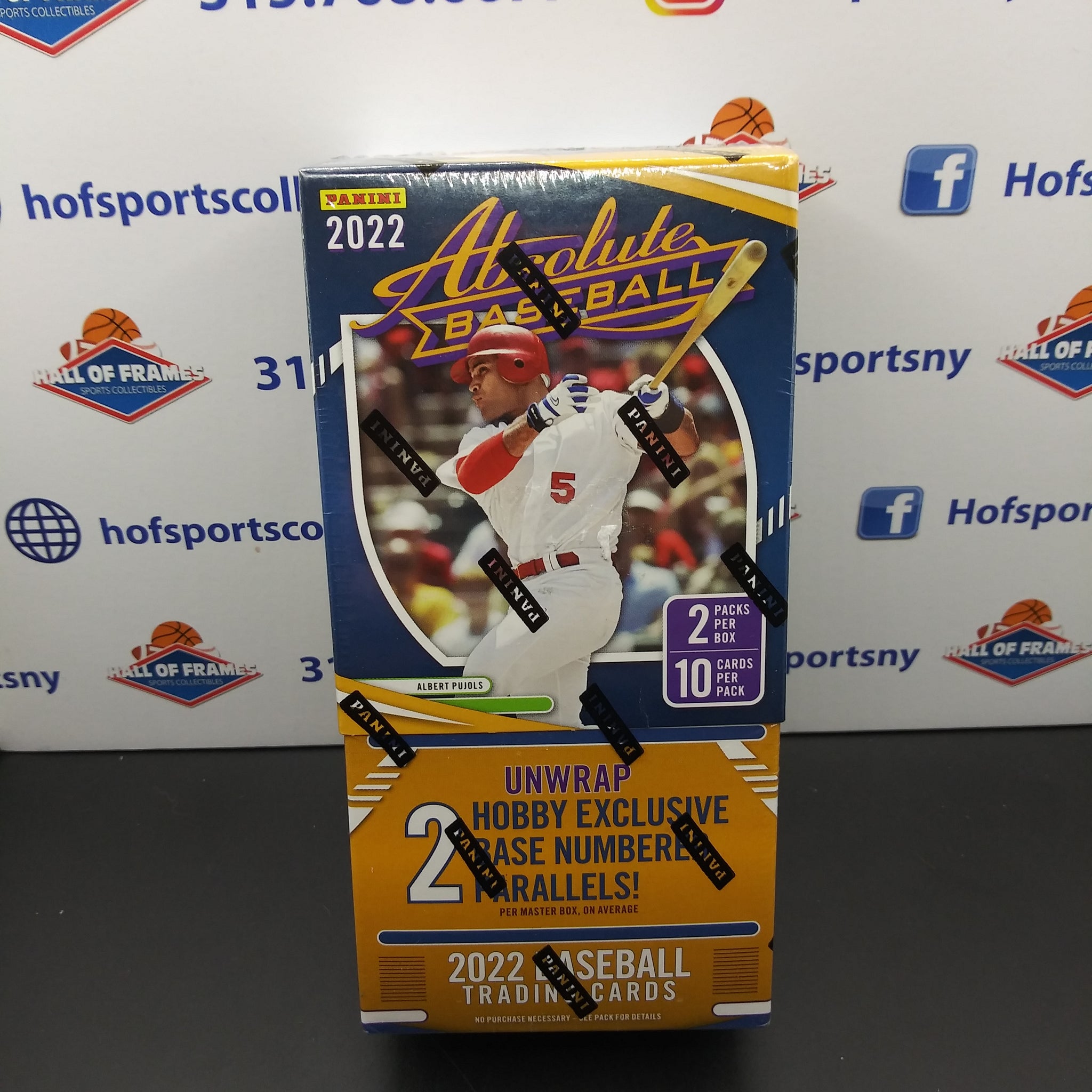 2022 PANINI ABSOLUTE BASEBALL HOBBY BOX! 4 HITS PER BOX!