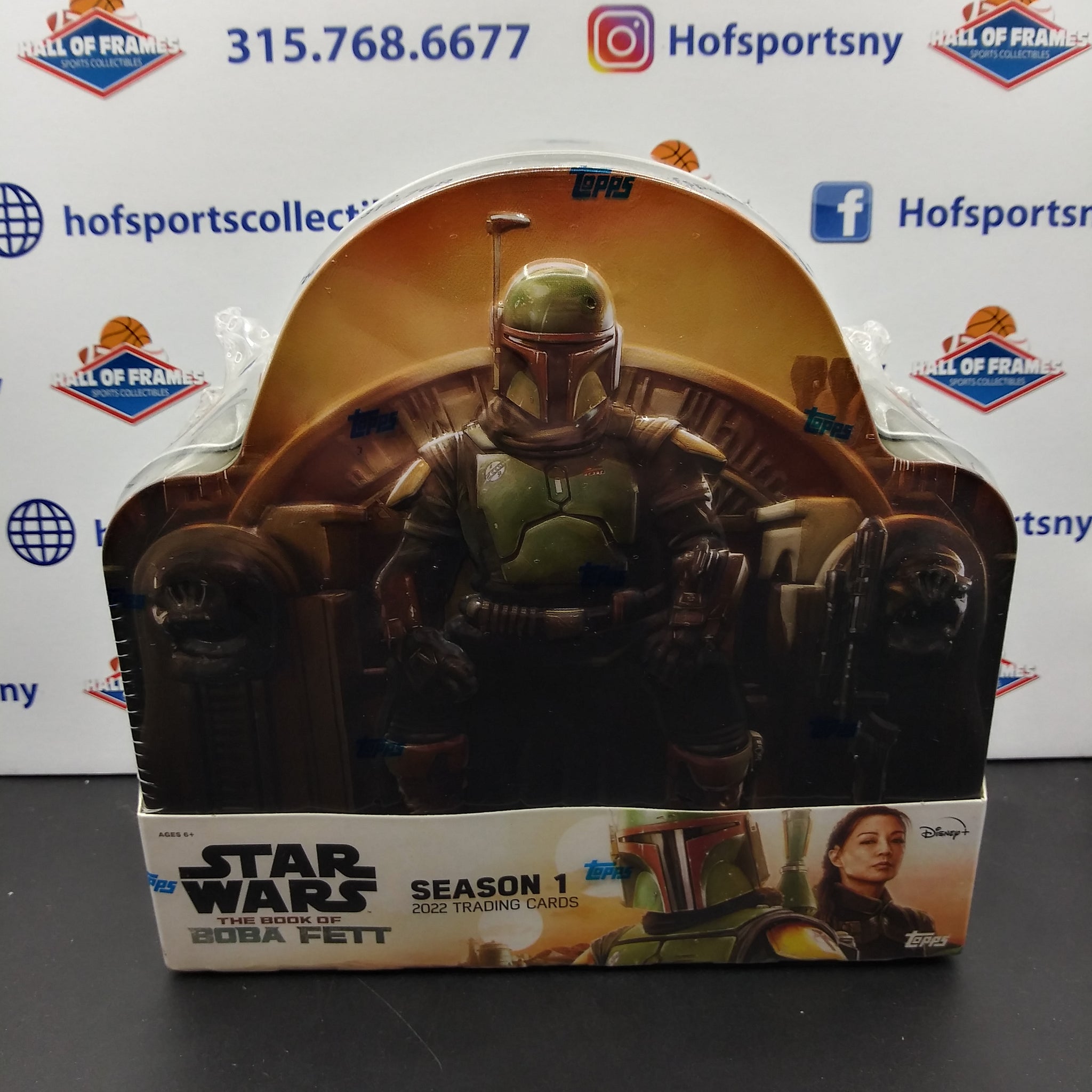 2022 TOPPS STAR WARS BOOK OF BOBA FETT SEASON 1 HOBBY TIN!