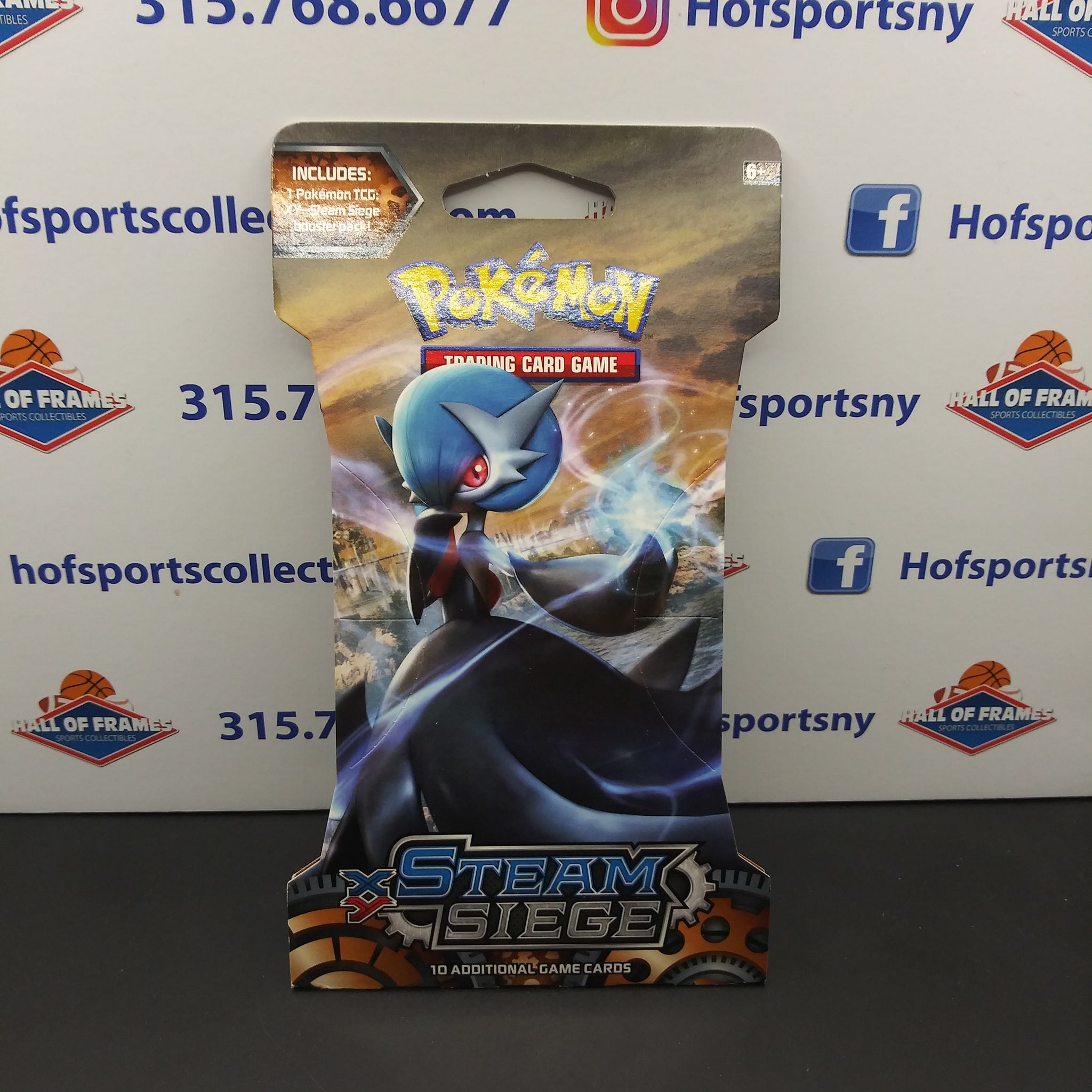 2016 POKEMON XY STEAM SIEGE SLEEVED BOOSTER PACK! (RANDOM PACK ART)