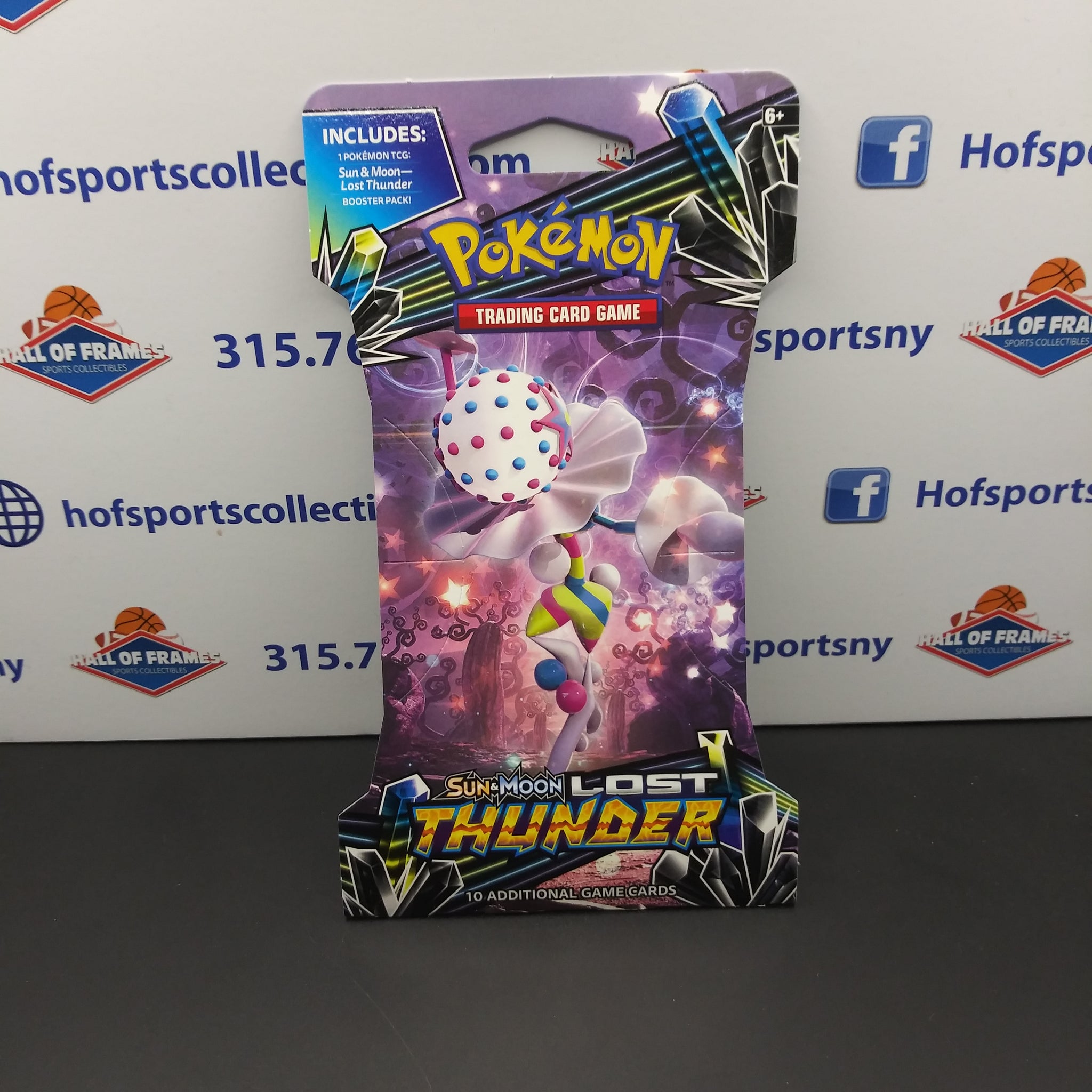 2018 POKEMON SUN & MOON LOST THUNDER SLEEVED BOOSTER PACK! (RANDOM PACK ART)