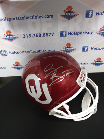 BRIAN BOSWORTH OKLAHOMA SOONERS FULL SIZE REPLICA SIGNED HELMET! TRI-STAR CERT!